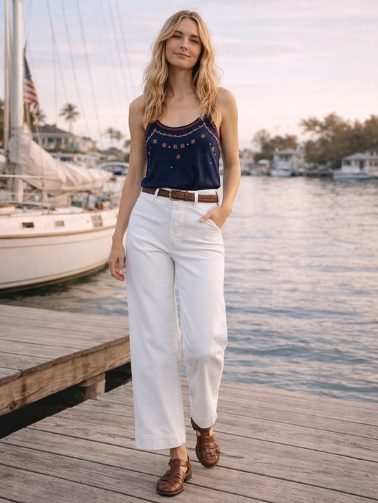 THE GREAT. Denim - THE GREAT. The Seafair Jean True White
NWT | Size 28